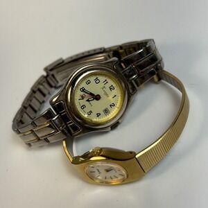 Vintage Watch Lot Womens Luger Pulsar Working New Batteries